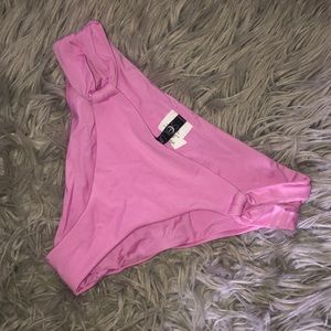 Pink bikini bottoms